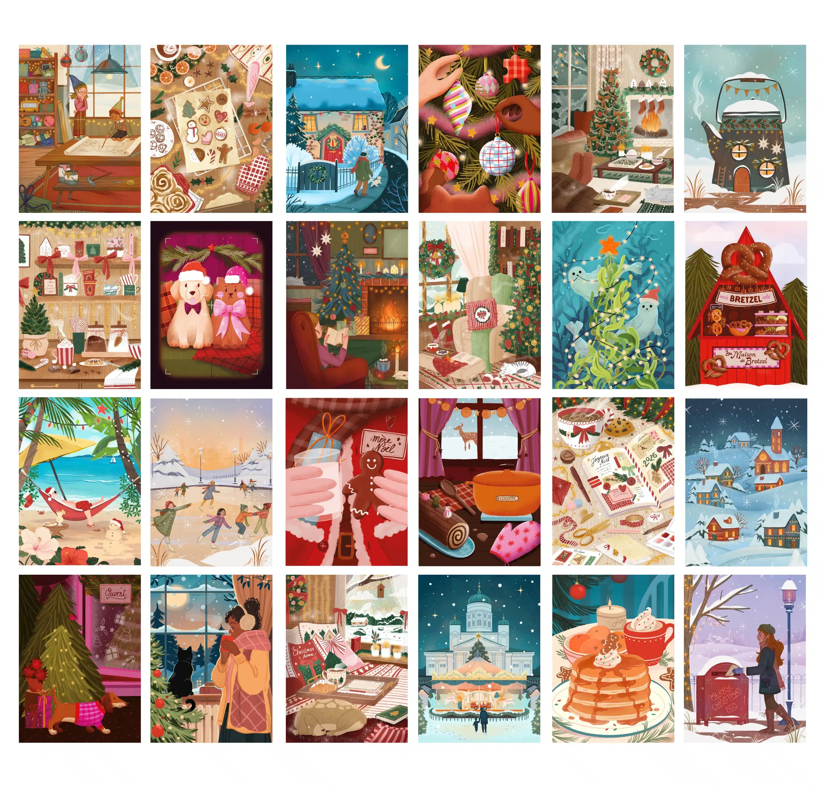 puzzle calendrier de l'avent trevell n°5 illus