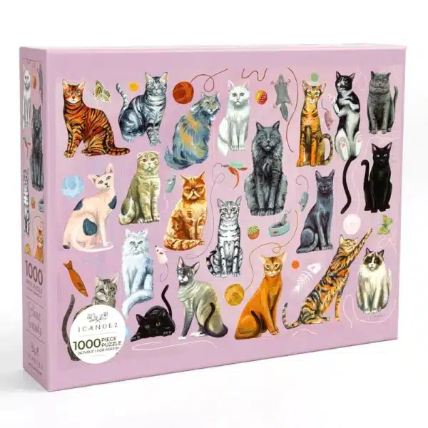 puzzle feline friends cats de 1canoe2 de 1000 pièces