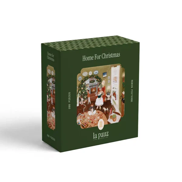 puzzle home for christmas de la pauz de 280 pièces