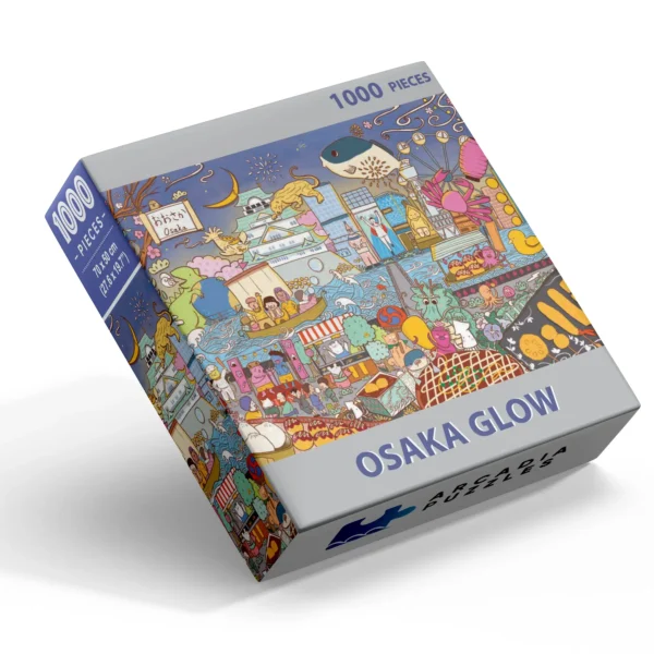 puzzle osaka glow de arcadia de 1000 pièces