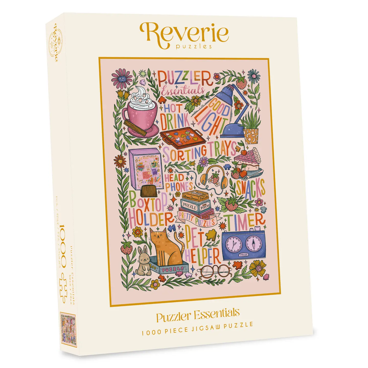 puzzle puzzler essentials de reverie de 1000 pièces