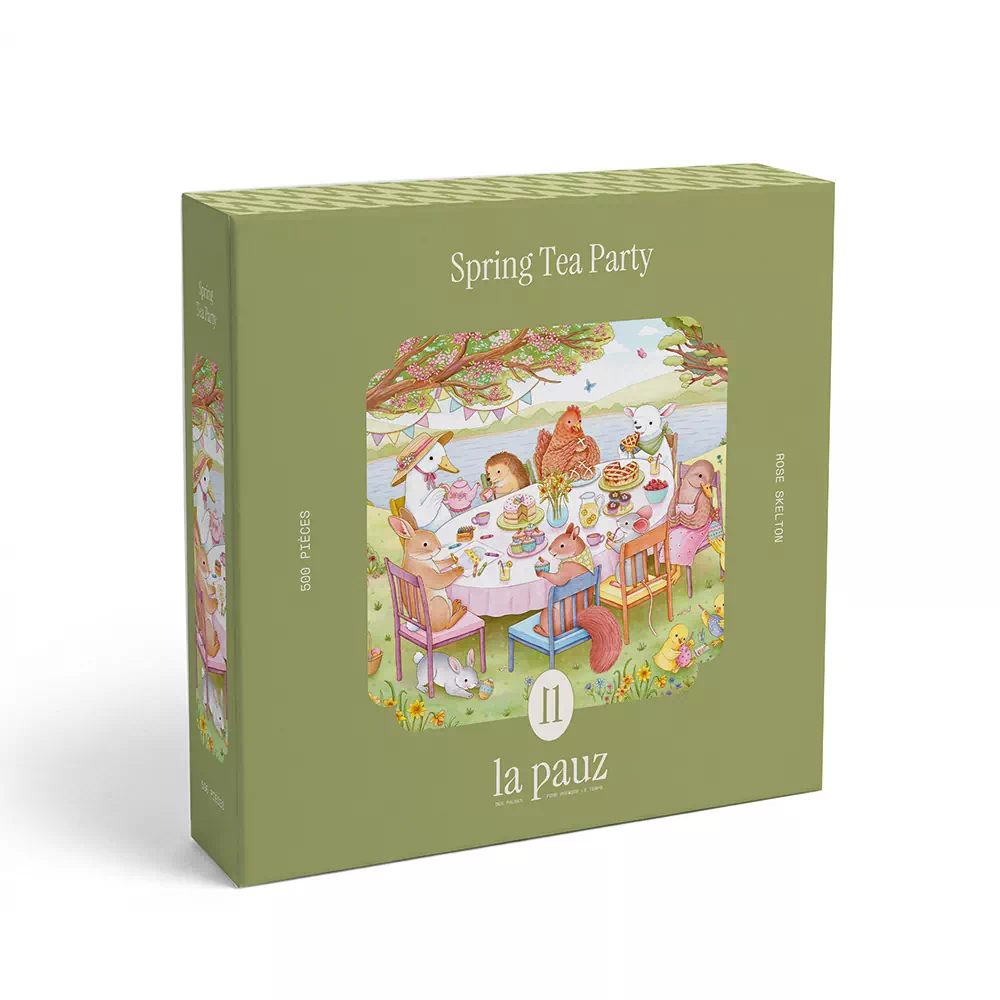 puzzle spring tea party de la pauz de 500 pièces
