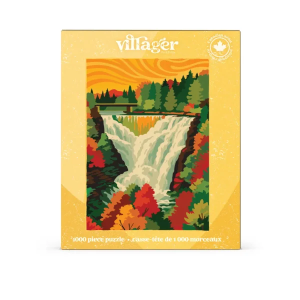 puzzle villager Autumn Cascade 1000 pieces