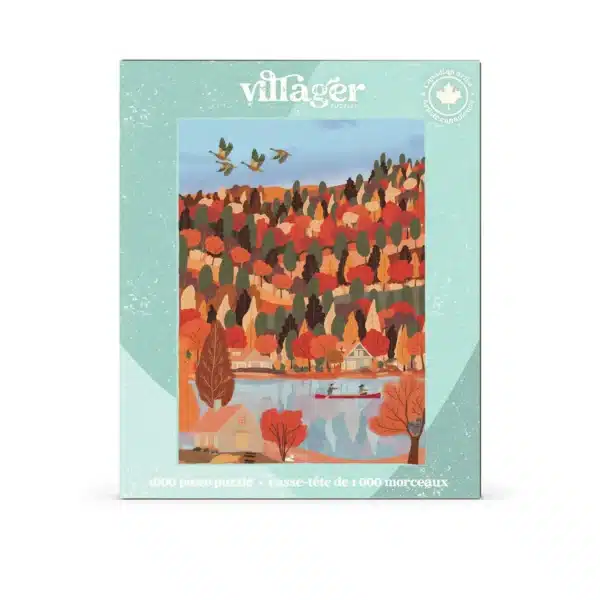 puzzle villager Changing Seasons 1000 pieces
