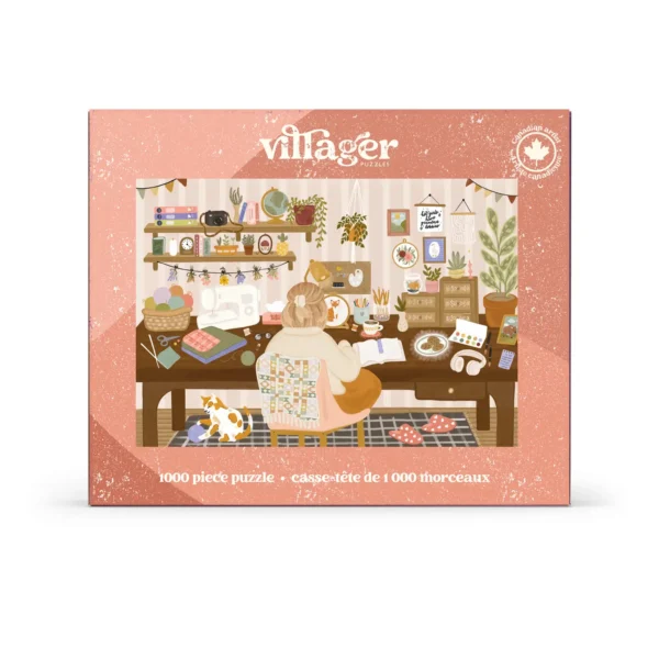 puzzle villager Grandma Hobbies 1000 pieces