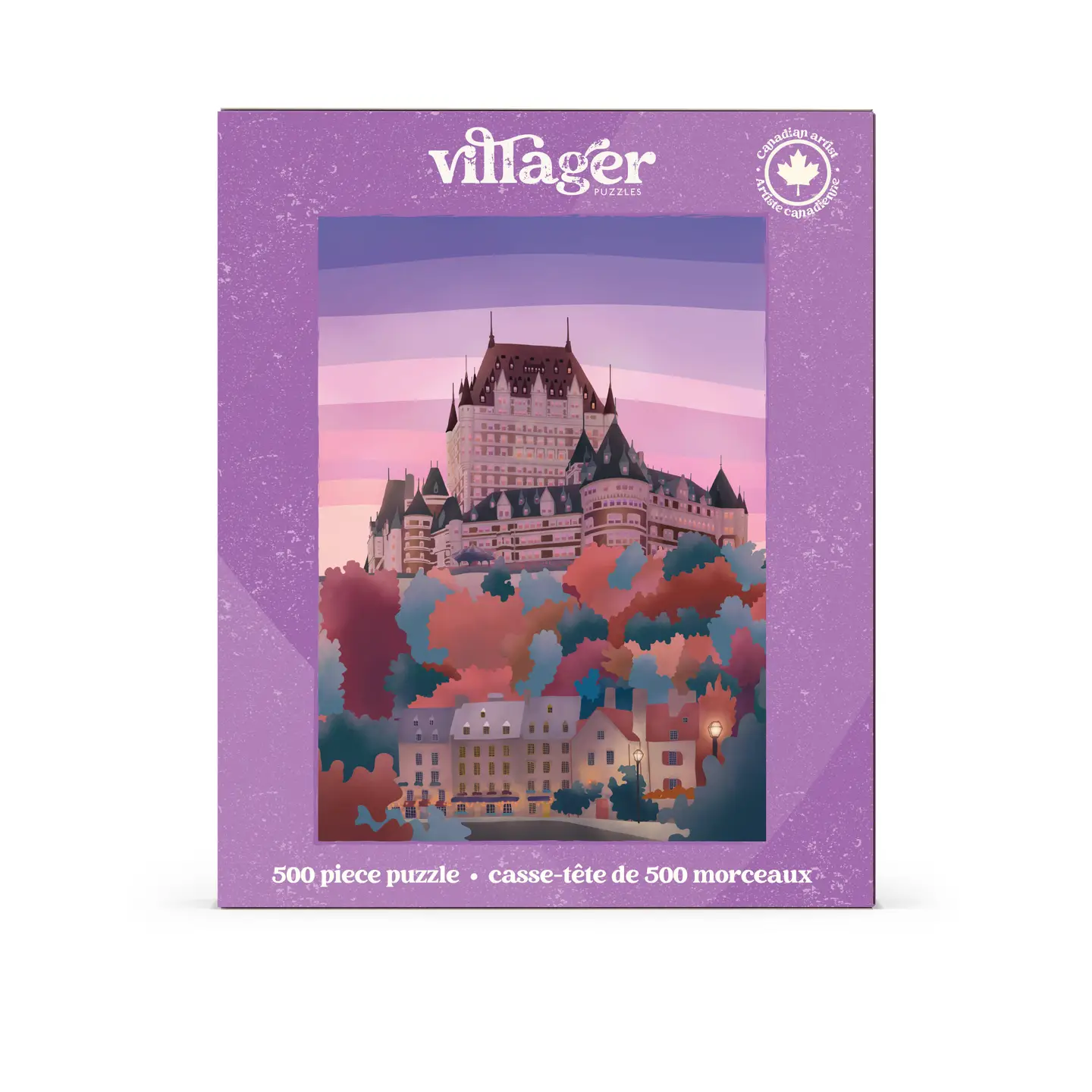 puzzle villager Quebec City 500 pieces