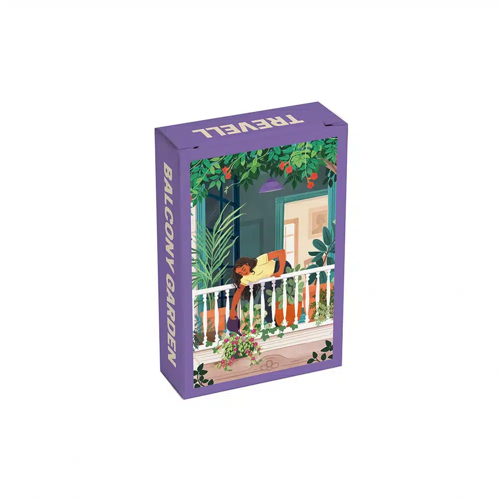 Mini puzzle Balcony Garden - Trevell - 99 pièces