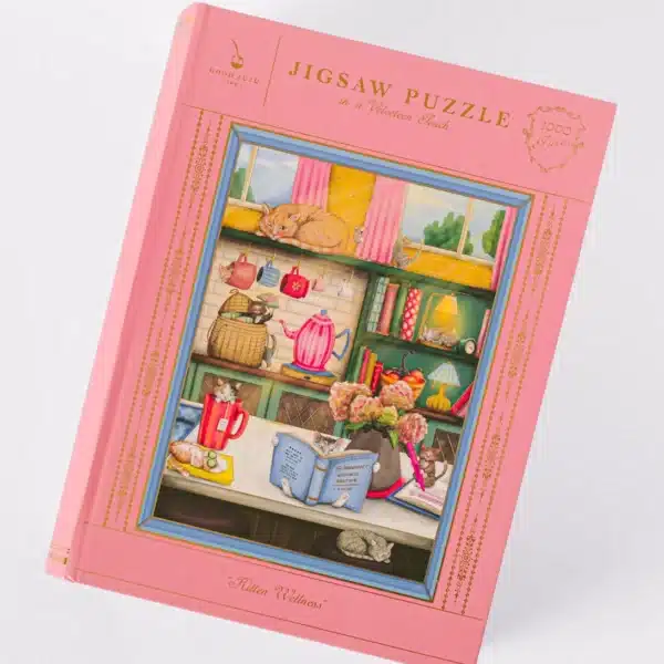 Puzzle Kitten Wellness Routine - Good Juju Ink - 1000 piรจces