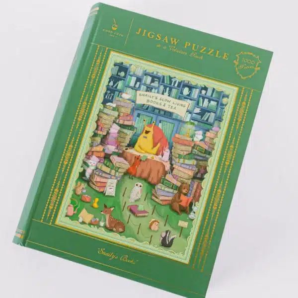 Puzzle Snaily's Books - Good Juju Ink - 1000 pièces