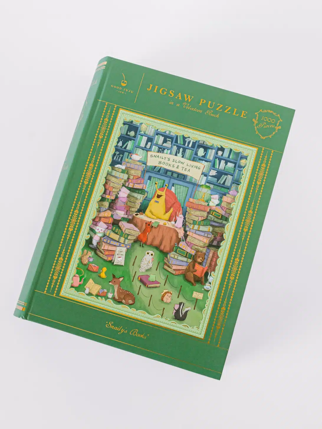 Puzzle Snaily's Books - Good Juju Ink - 1000 pièces