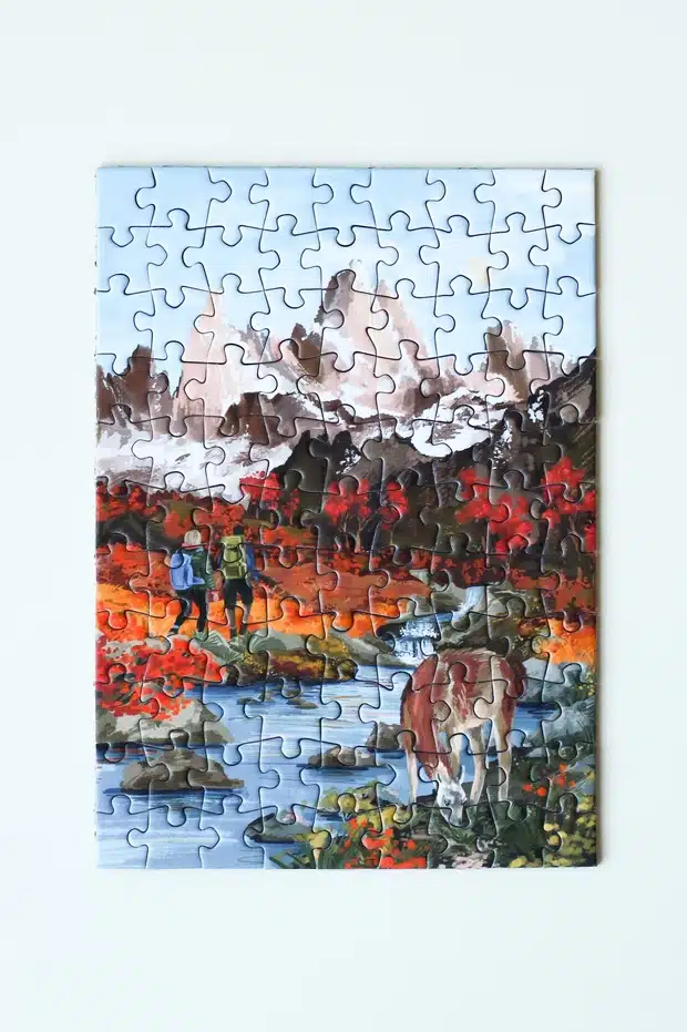 Mini puzzle Patagonia - Piecely - 99 pièces – Image 2