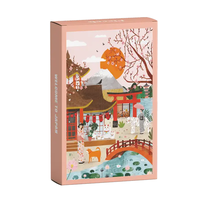 Mini puzzle Welcome to Japan - Piecely - 99 pièces