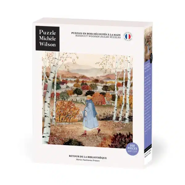 Puzzle Retour de la Bibliothèque - Michèle Wilson - 350 pièces