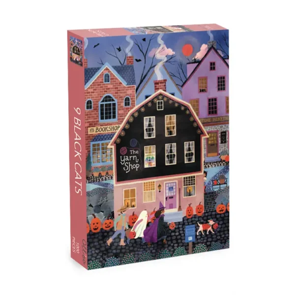 Puzzle 9 Black Cats - Oll'eo - 1000 pièces