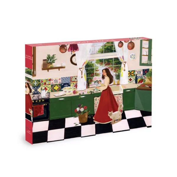 Puzzle Floral Kitchen - Oll'eo - 1000 pièces