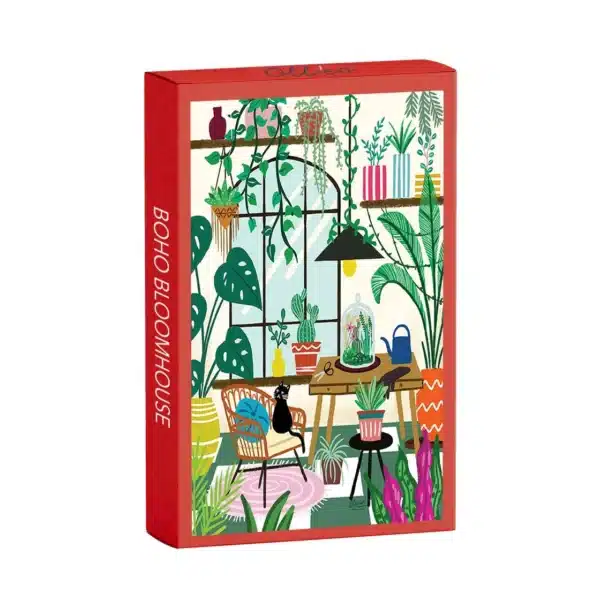 Mini puzzle Boho Bloomhouse - Oll'eo - 99 pièces