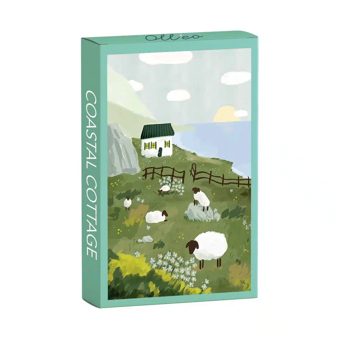 Mini puzzle Coastal Cottage - Oll'eo - 99 pièces