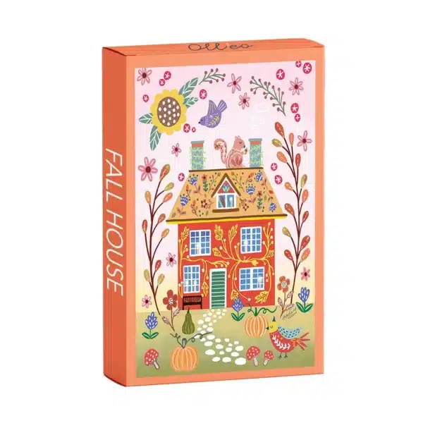 Mini puzzle Fall House - Oll'eo - 99 pièces