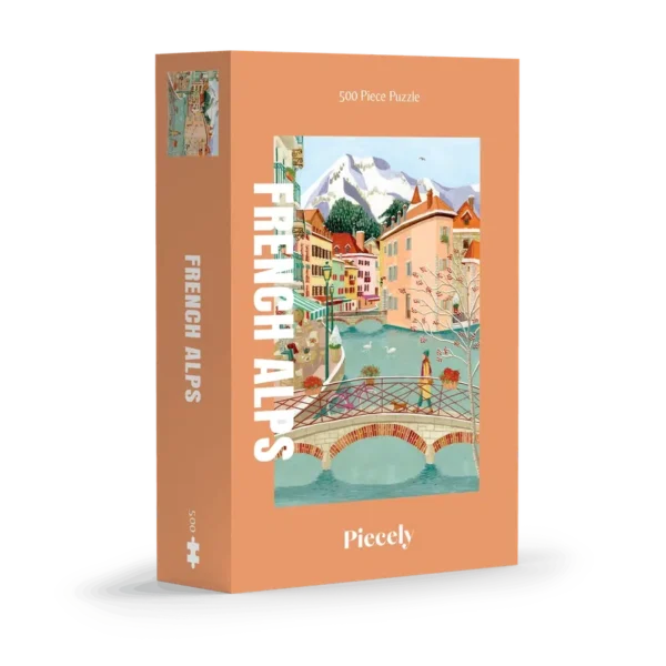 Puzzle French Alps - Piecely - 500 pièces