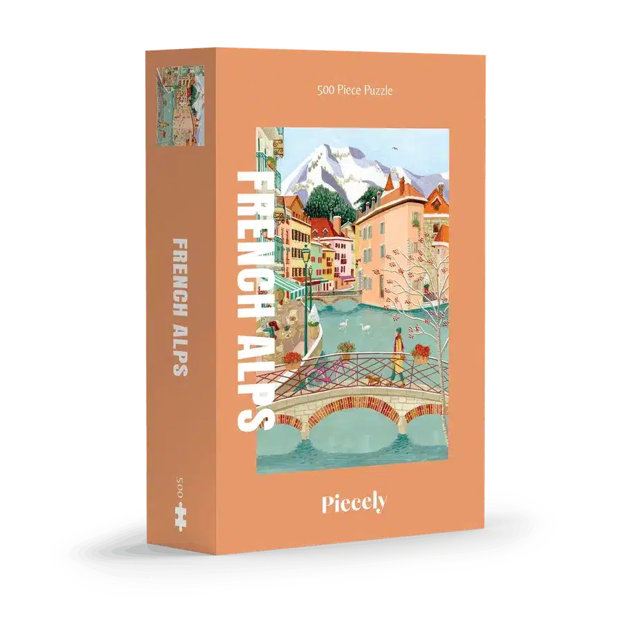 Puzzle French Alps - Piecely - 500 pièces