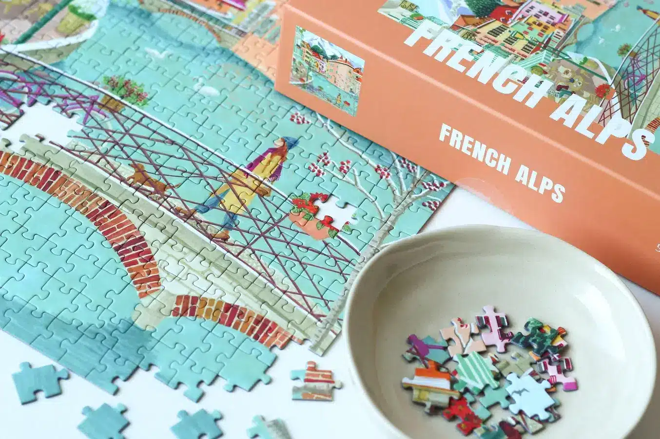 Puzzle French Alps - Piecely - 500 pièces – Image 3