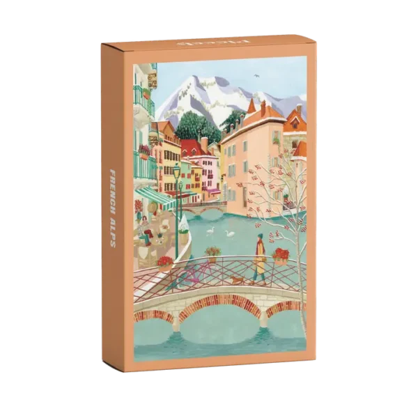 Mini puzzle French Alps - Piecely - 99 pièces