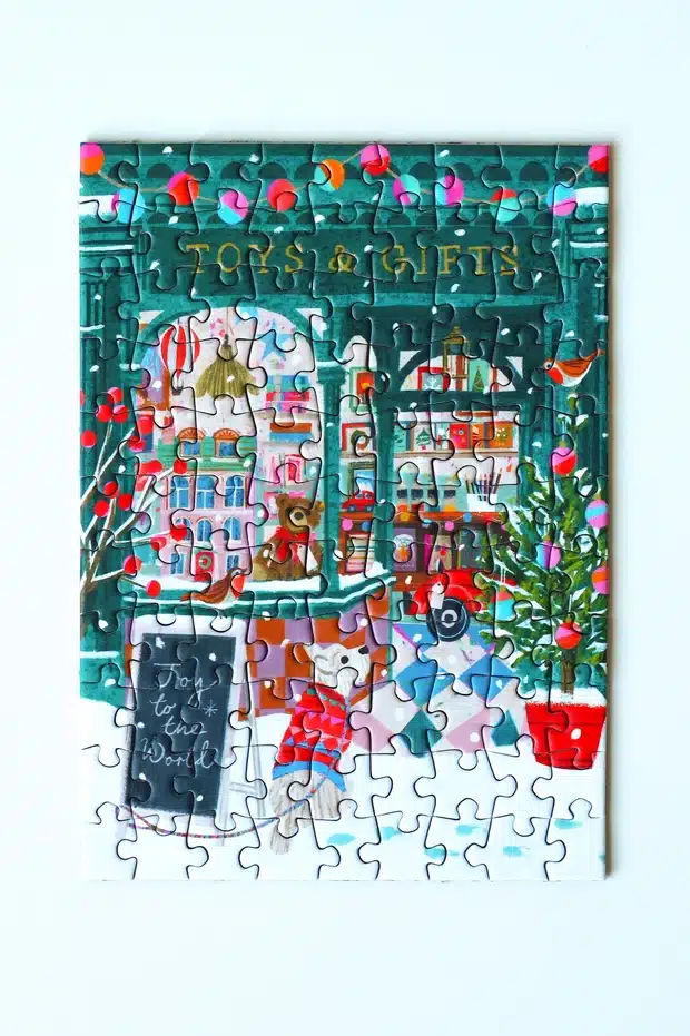 Mini puzzle Jolly Holidays - Piecely - 99 pièces – Image 2