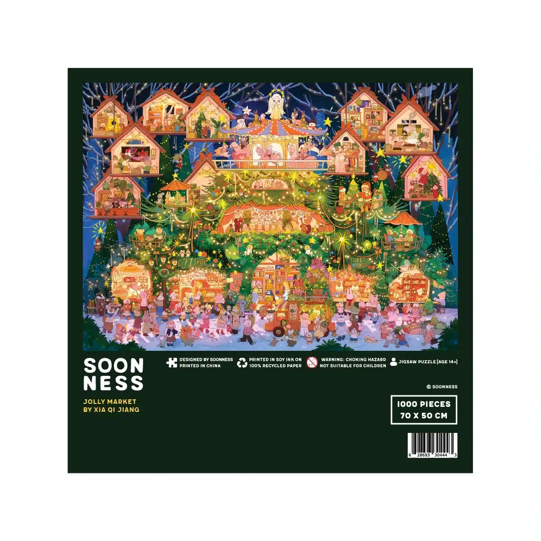 PRÉCOMMANDE - Puzzle Jolly Market - SOONNESS - 1000 pièces – Image 2