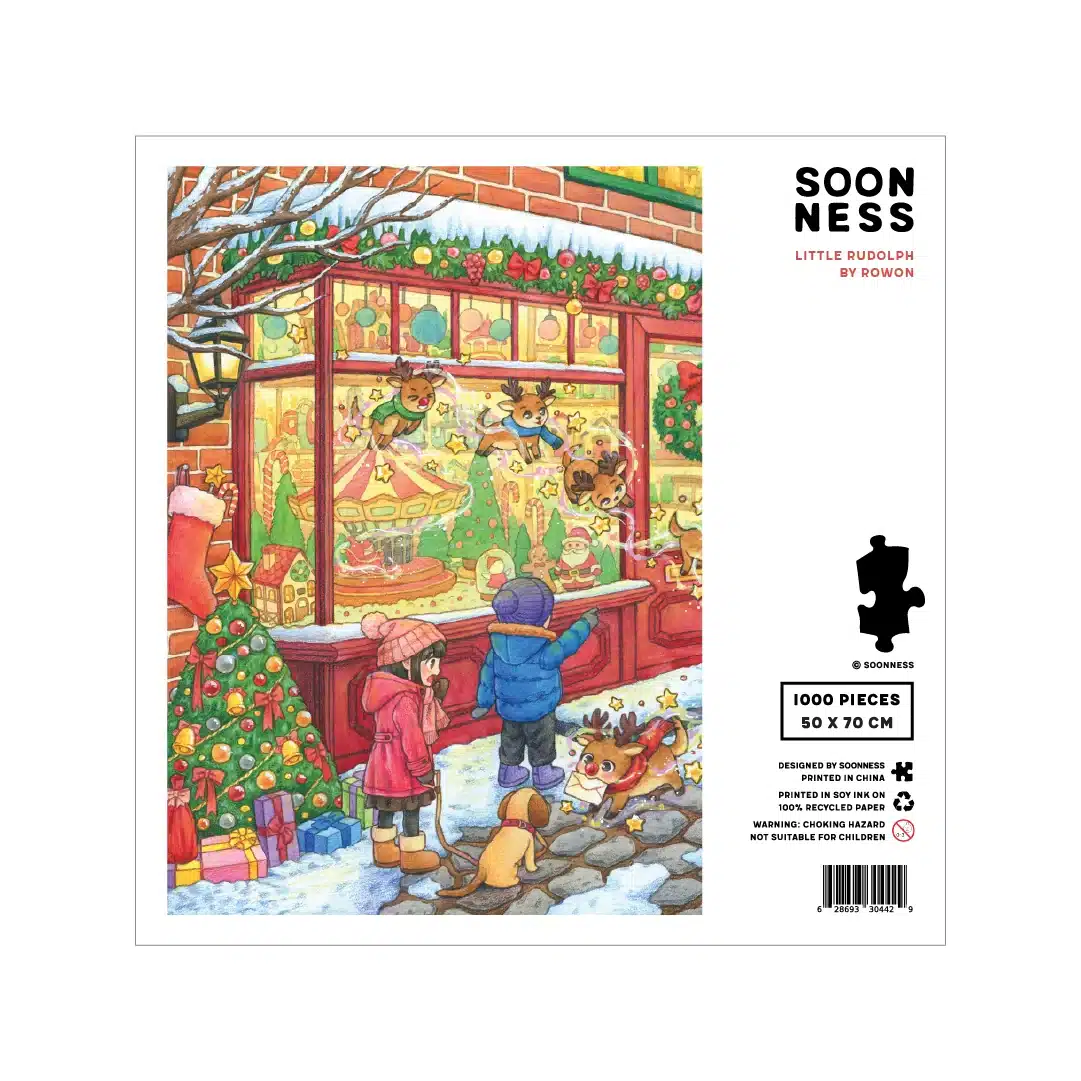 PRÉCOMMANDE - Puzzle Little Reindeer - SOONNESS - 1000 pièces – Image 3