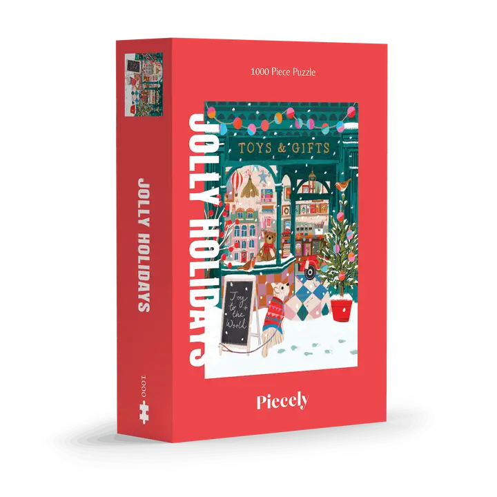 Puzzle Jolly Holidays - Piecely - 1000 pièces