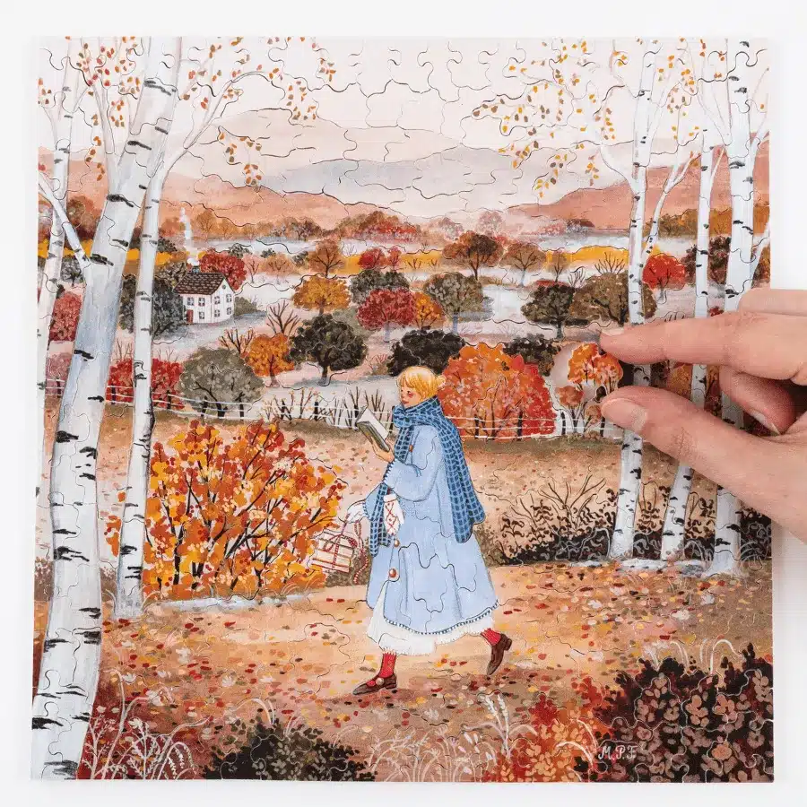 Puzzle Retour de la Bibliothèque - Michèle Wilson - 350 pièces – Image 3
