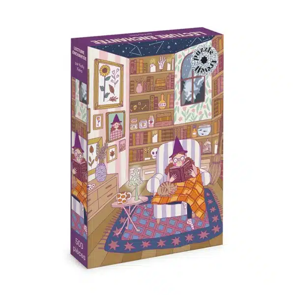 Puzzle Lecture Enchantée - Trevell - 500 pièces