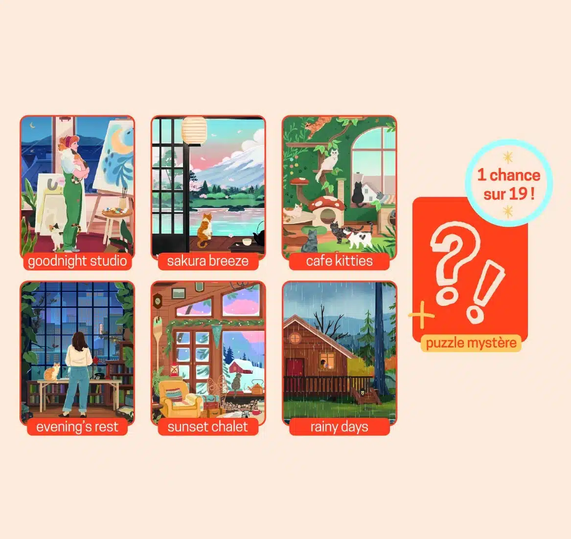 Mystery Puzzles Nicolle Lalonde - Trevell - 99 pièces – Image 4