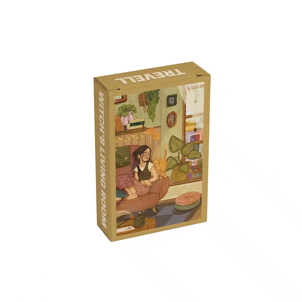 Mini puzzle Witch's Living Room - Trevell - 99 pièces
