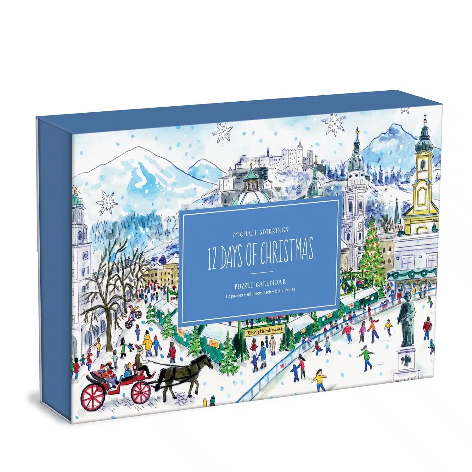Calendrier de l'avent 12 Days of Christmas - Galison