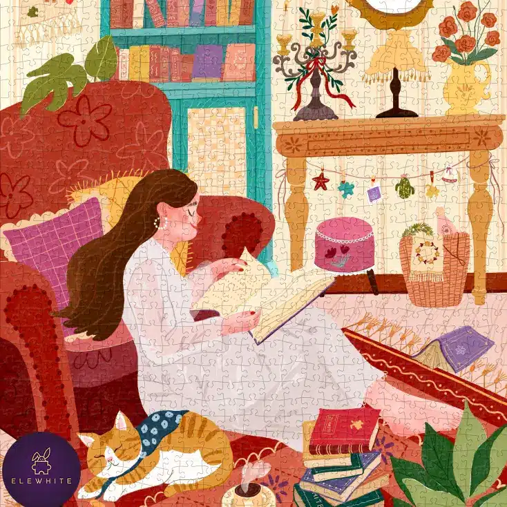 Puzzle Quiet Joy - Elewhite - 1000 pièces – Image 2