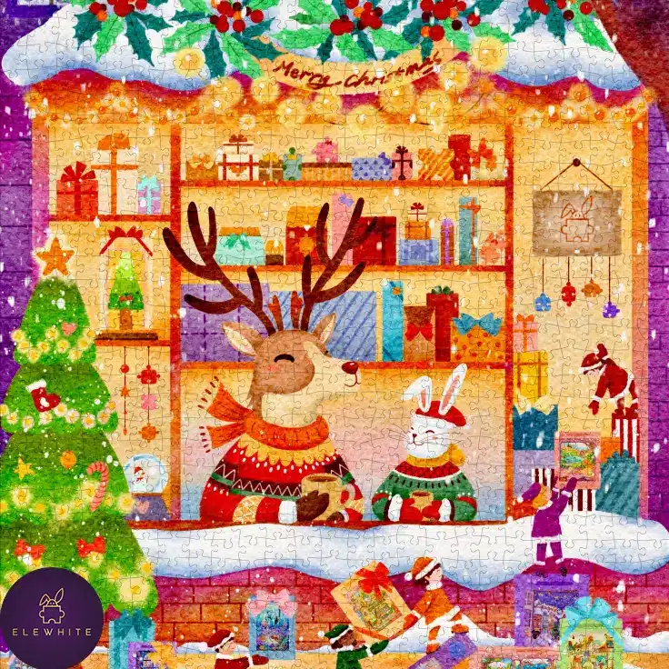 Puzzle The Merry Shoppe - Elewhite - 1000 pièces – Image 2