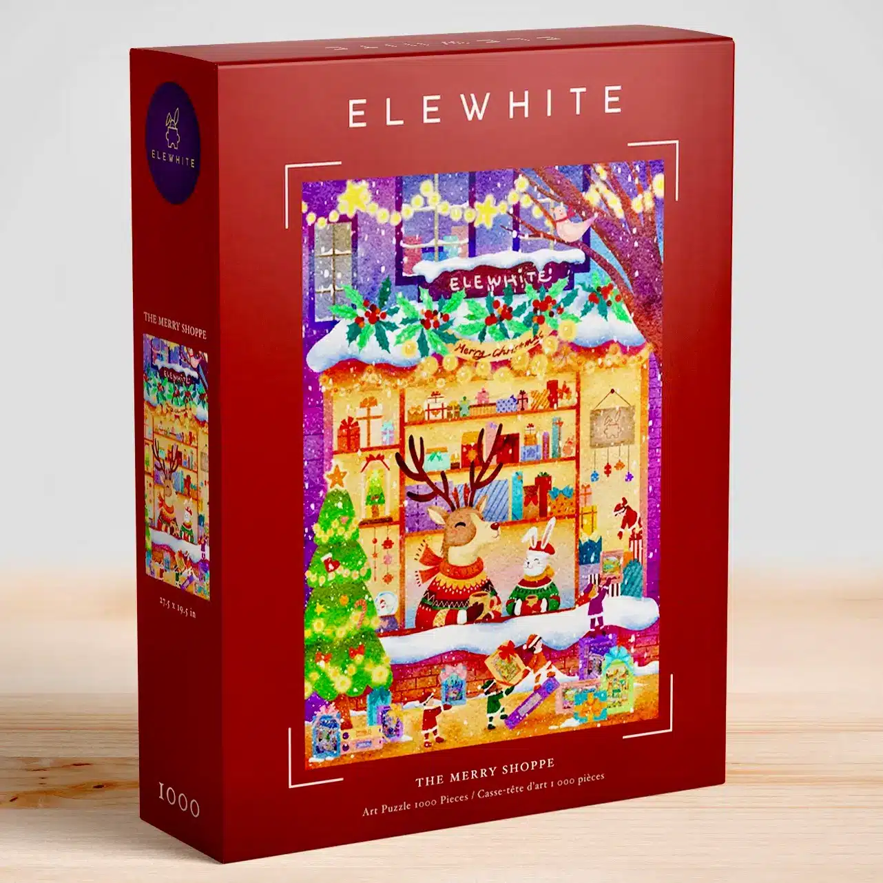 Puzzle The Merry Shoppe - Elewhite - 1000 pièces