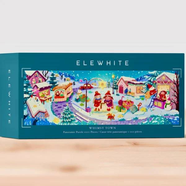 Puzzle Whimsy Town - Elewhite - 1000 pièces