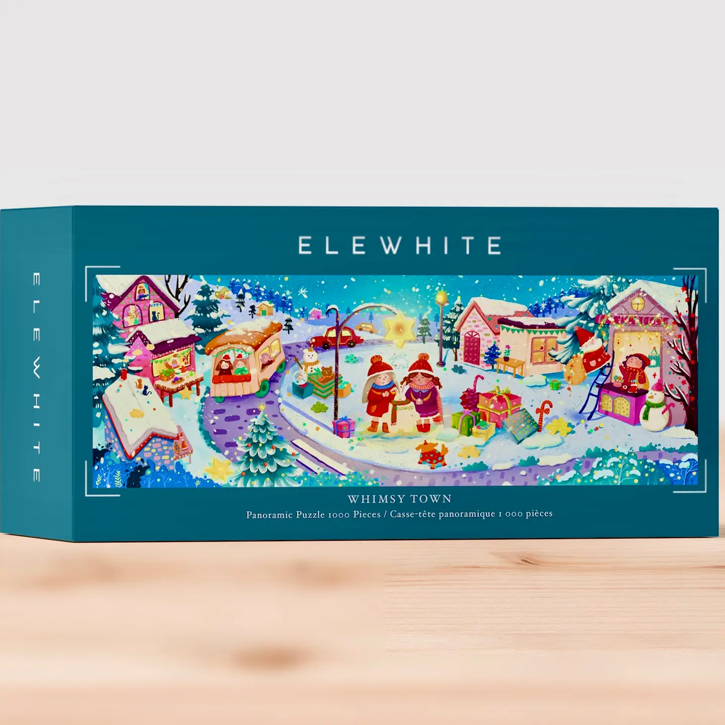 Puzzle Whimsy Town - Elewhite - 1000 pièces