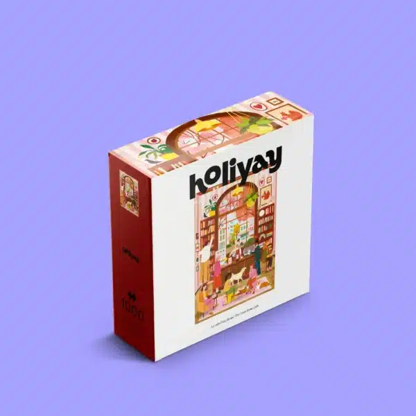 Puzzle The Cozy Bean Café - Holiyay - 1000 pièces