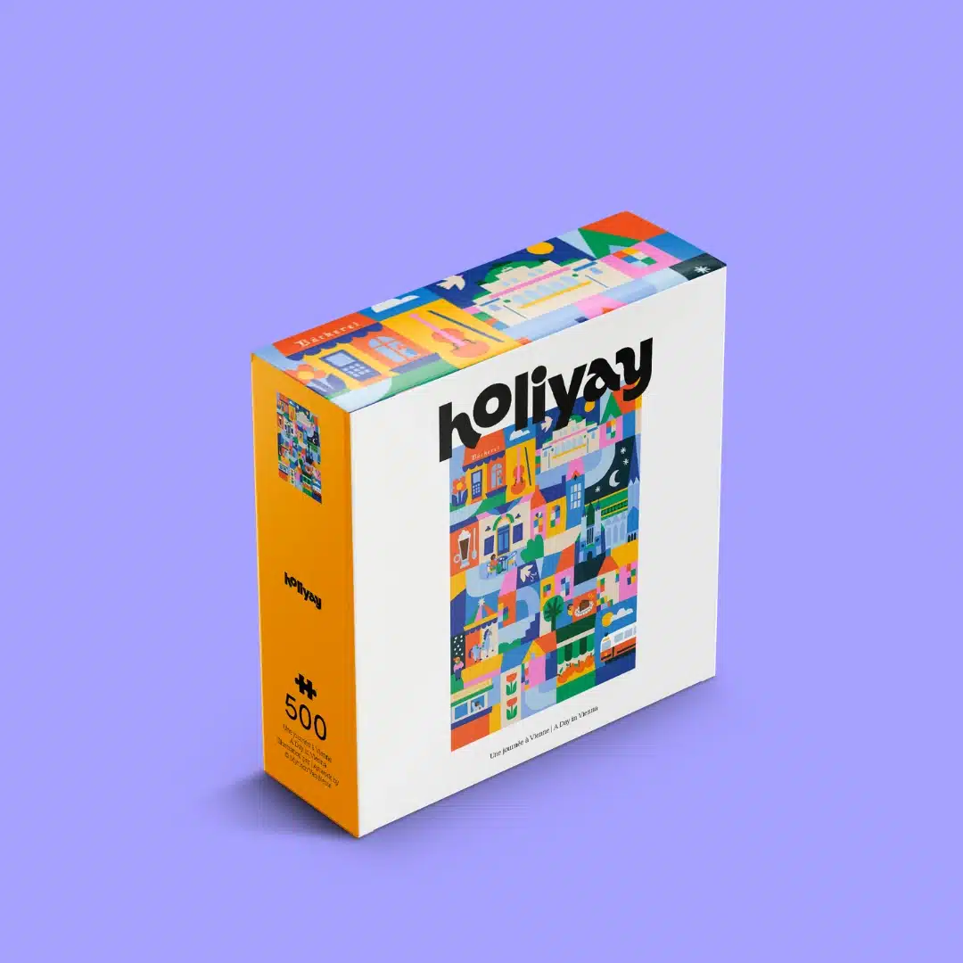 Puzzle A Day in Vienna - Holiyay - 500 pièces