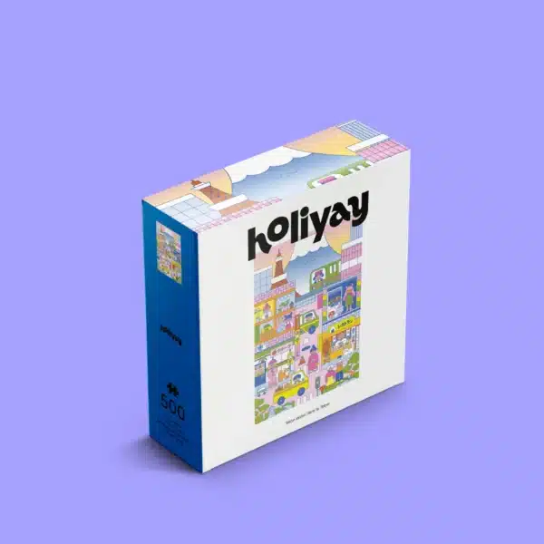 Puzzle Busy in Tokyo - Holiyay - 500 pièces