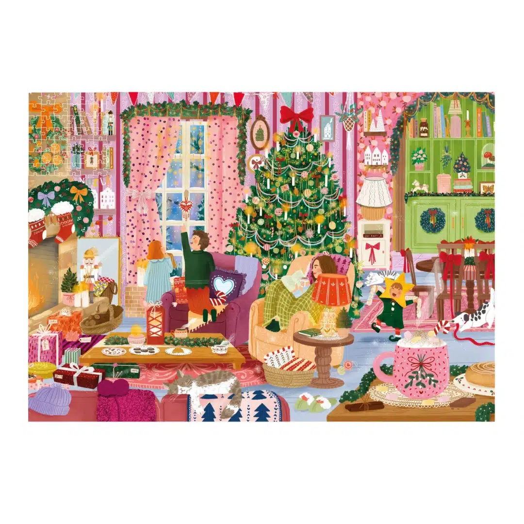 Calendrier de l'avent puzzle Cottage - Martinex – Image 2