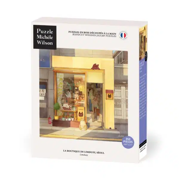 Puzzle La Boutique de Limduey, Sรฉoul - Michรจle Wilson - 350 piรจces