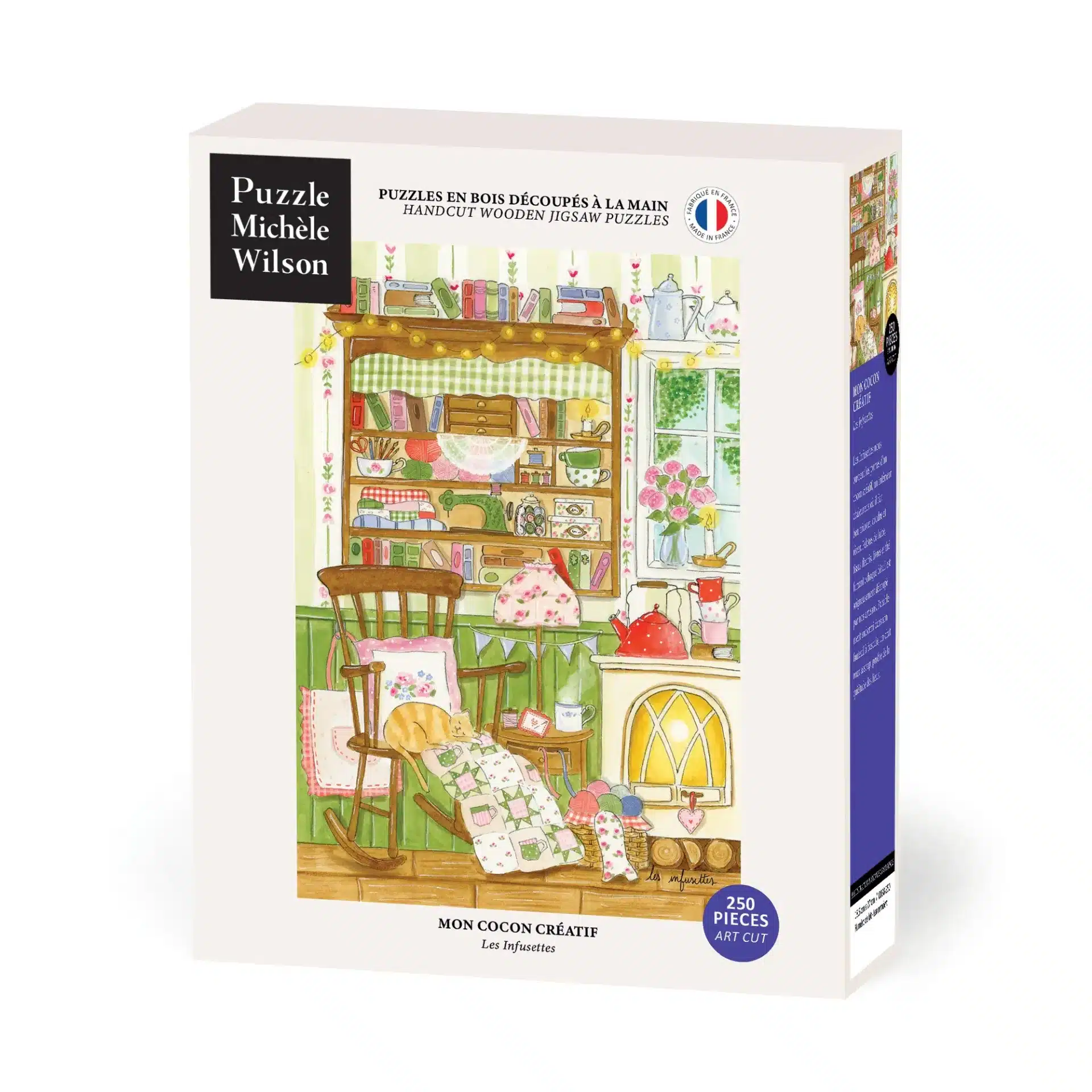 Puzzle Mon Cocon Créatif - Michèle Wilson - 250 pièces