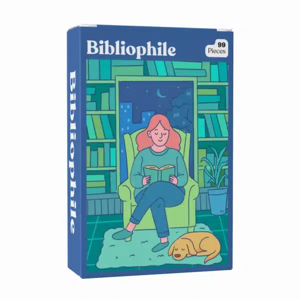 Mini puzzle Bibliophile - Puzzledly - 99 pièces