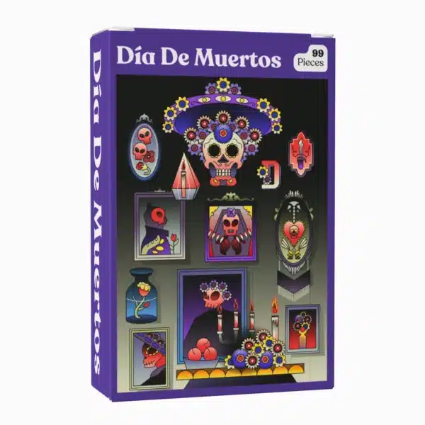 Mini puzzle Dia De Muertos - Puzzledly - 99 pièces